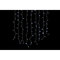 Gardinbelysning med LED DKD Home Decor Gul PVC (200 x 1 x 200 cm)