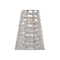 Julgran DKD Home Decor Glitter PVC Metall LED (10 x 10 x 40 cm)