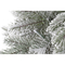 Julgran DKD Home Decor Metall PVC Jul LED Snöfall (115 x 115 x 150 cm)