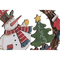 Julgranskula DKD Home Decor Welcome Trä (30 x 6 x 30 cm) (2 pcs)