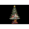 Julgran DKD Home Decor Trä LED (2 pcs) (25 x 7 x 42 cm)
