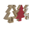 Julgranskula DKD Home Decor Trä (40 x 1.8 x 14 cm)