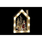 Julgranskula DKD Home Decor Trä Tomte (2 pcs) (15.5 x 4 x 22 cm)