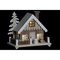 Julgranskula DKD Home Decor Trä Hus (19 x 12 x 16 cm)