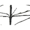 Julgran DKD Home Decor Metall LED (90 x 90 x 200 cm)