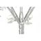Julgran DKD Home Decor Metall LED (120 x 120 x 220 cm)