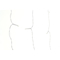 Gardinbelysning med LED DKD Home Decor Jul Blå PVC (100 x 1 x 100 cm)