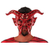 Mask 117746 Demon Röd